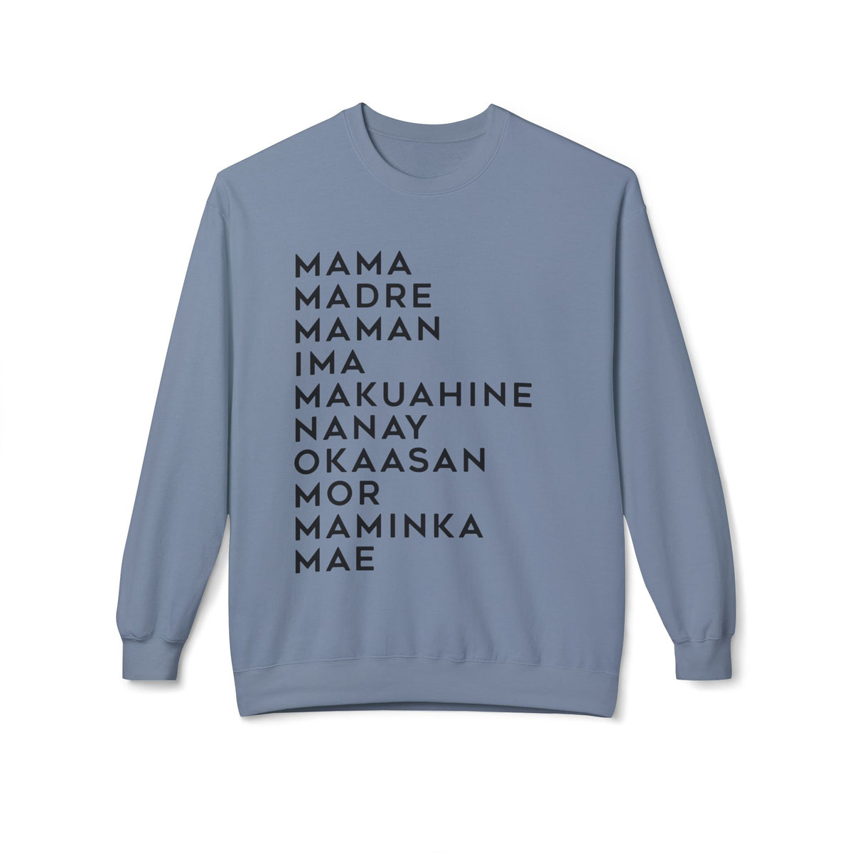 SAY MY NAME Fleece Sweatshirt - Bun Maternity & Mama