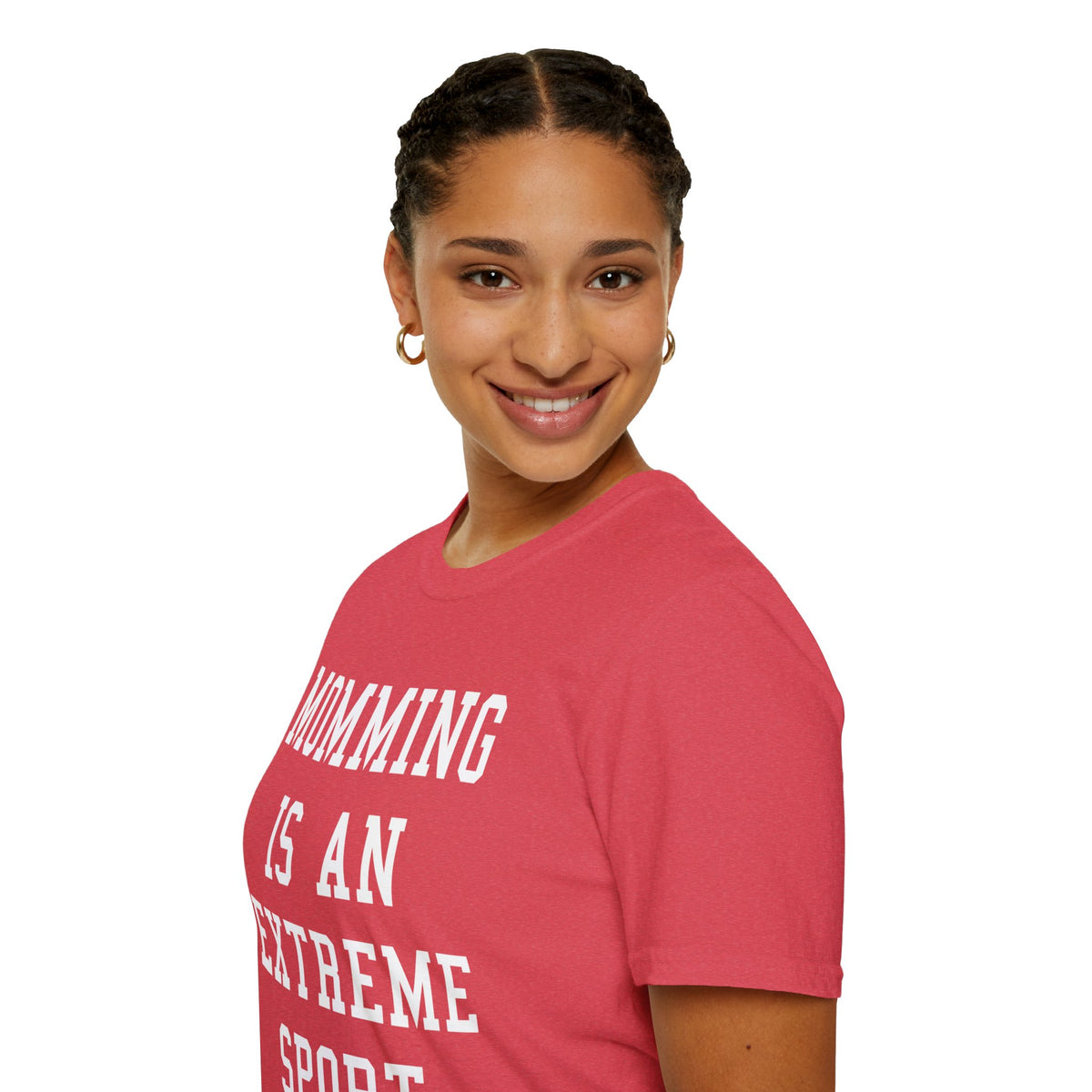 Momming is an Extreme Sport Softstyle T-Shirt - Bun Maternity & Mama