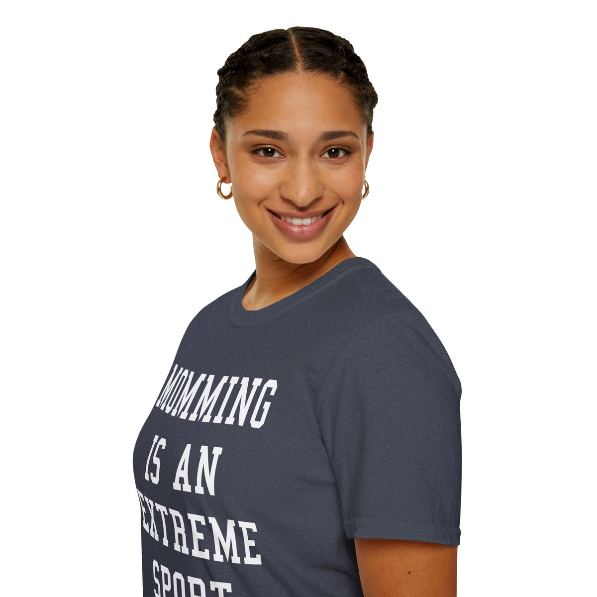 Momming is an Extreme Sport Softstyle T-Shirt - Bun Maternity & Mama