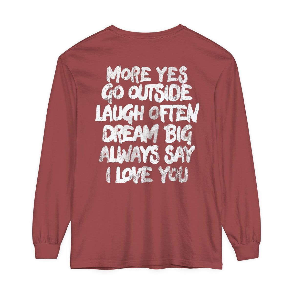 MORE YES Long Sleeve T-Shirt - Bun Maternity & Mama