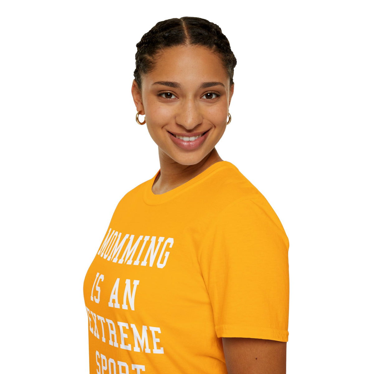 Momming is an Extreme Sport Softstyle T-Shirt - Bun Maternity & Mama