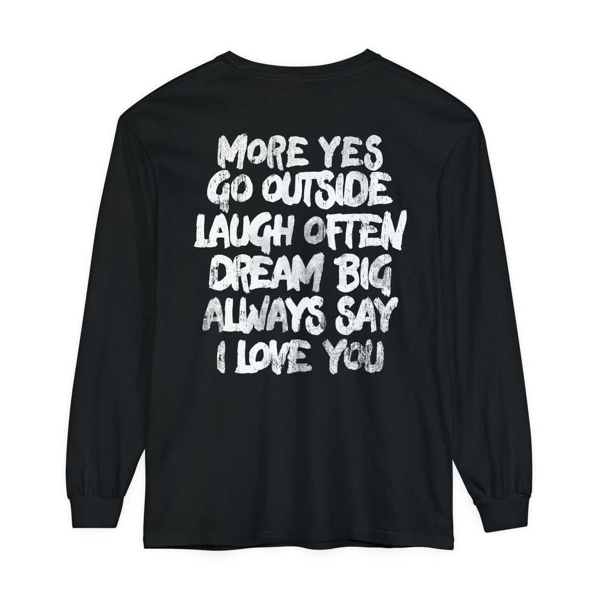 MORE YES Long Sleeve T-Shirt - Bun Maternity & Mama