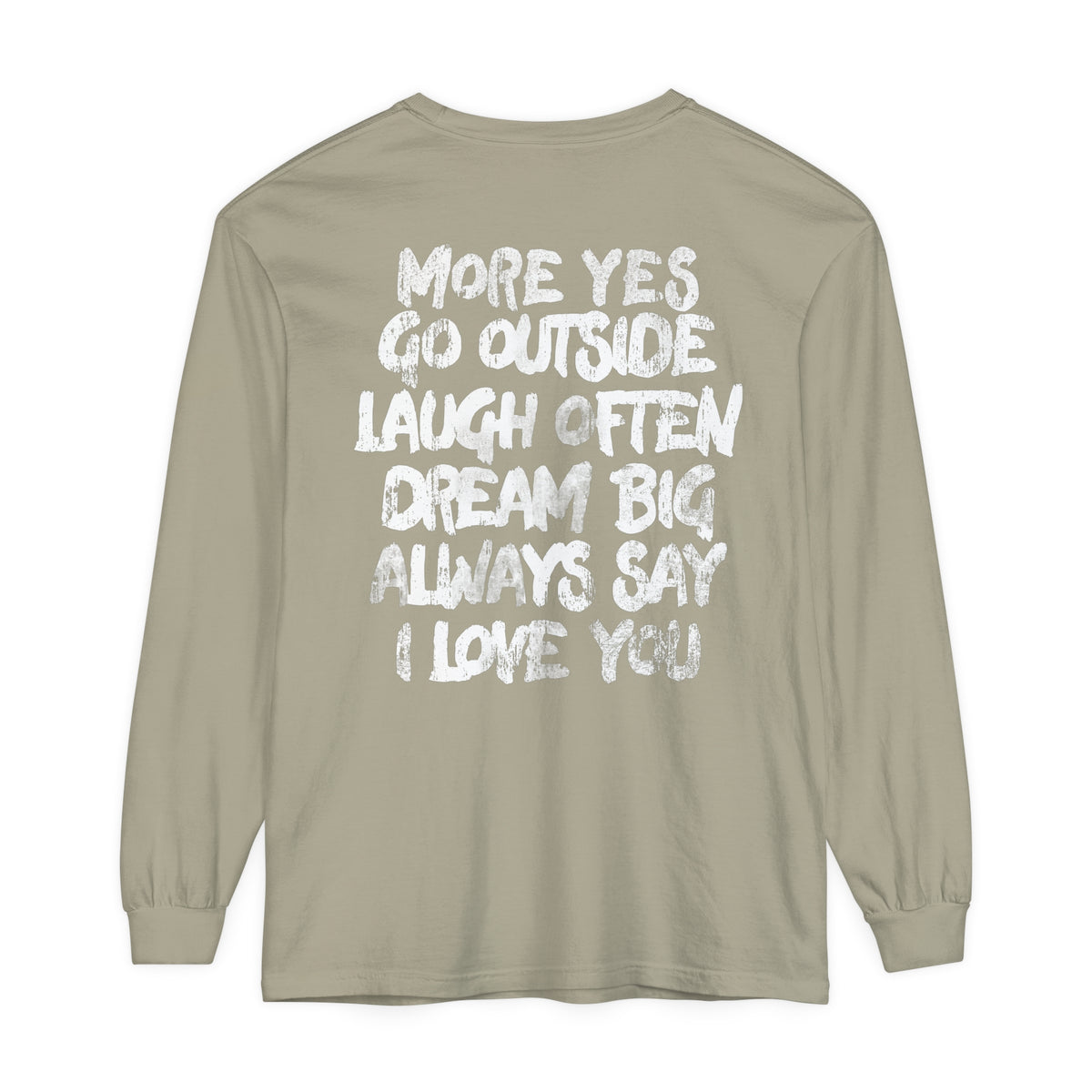 MORE YES Long Sleeve T-Shirt - Bun Maternity & Mama