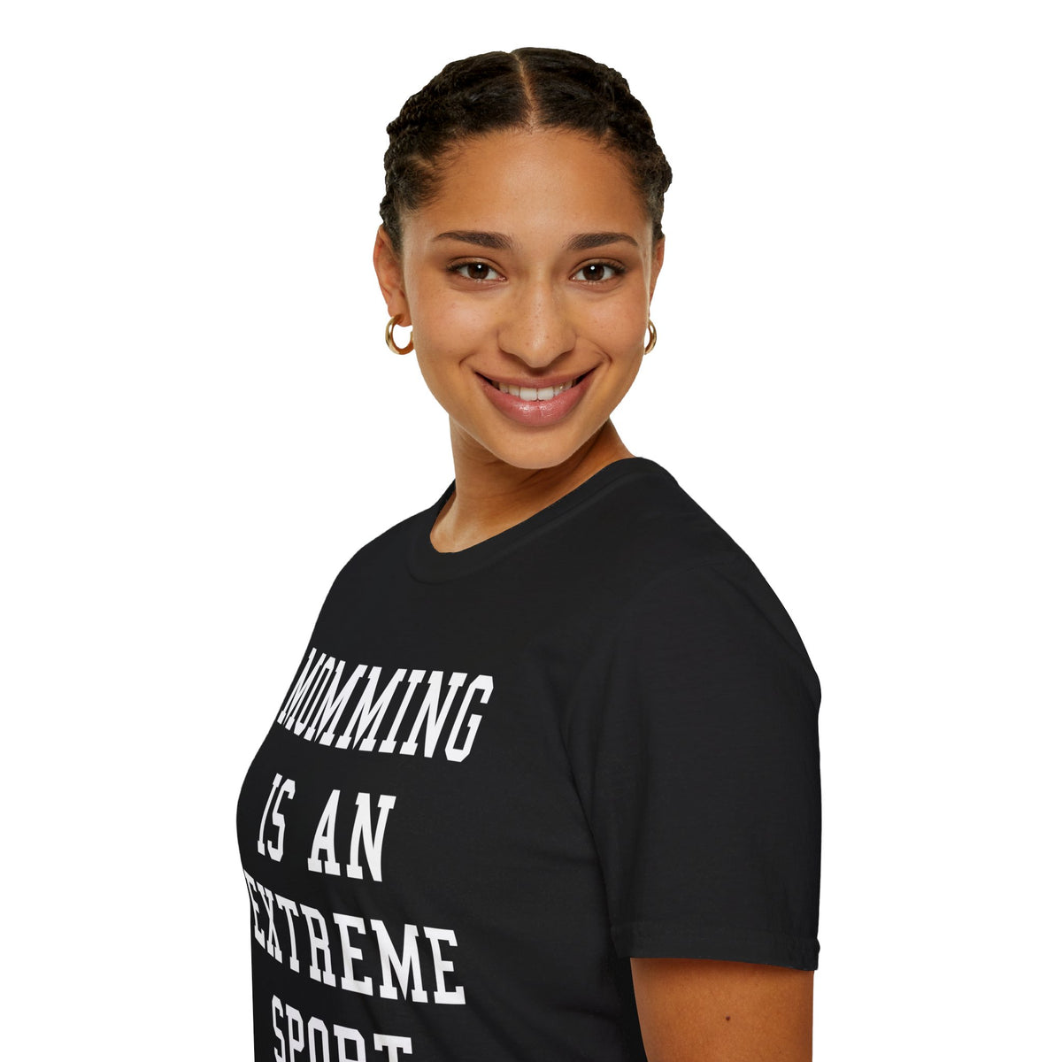 Momming is an Extreme Sport Softstyle T-Shirt - Bun Maternity & Mama