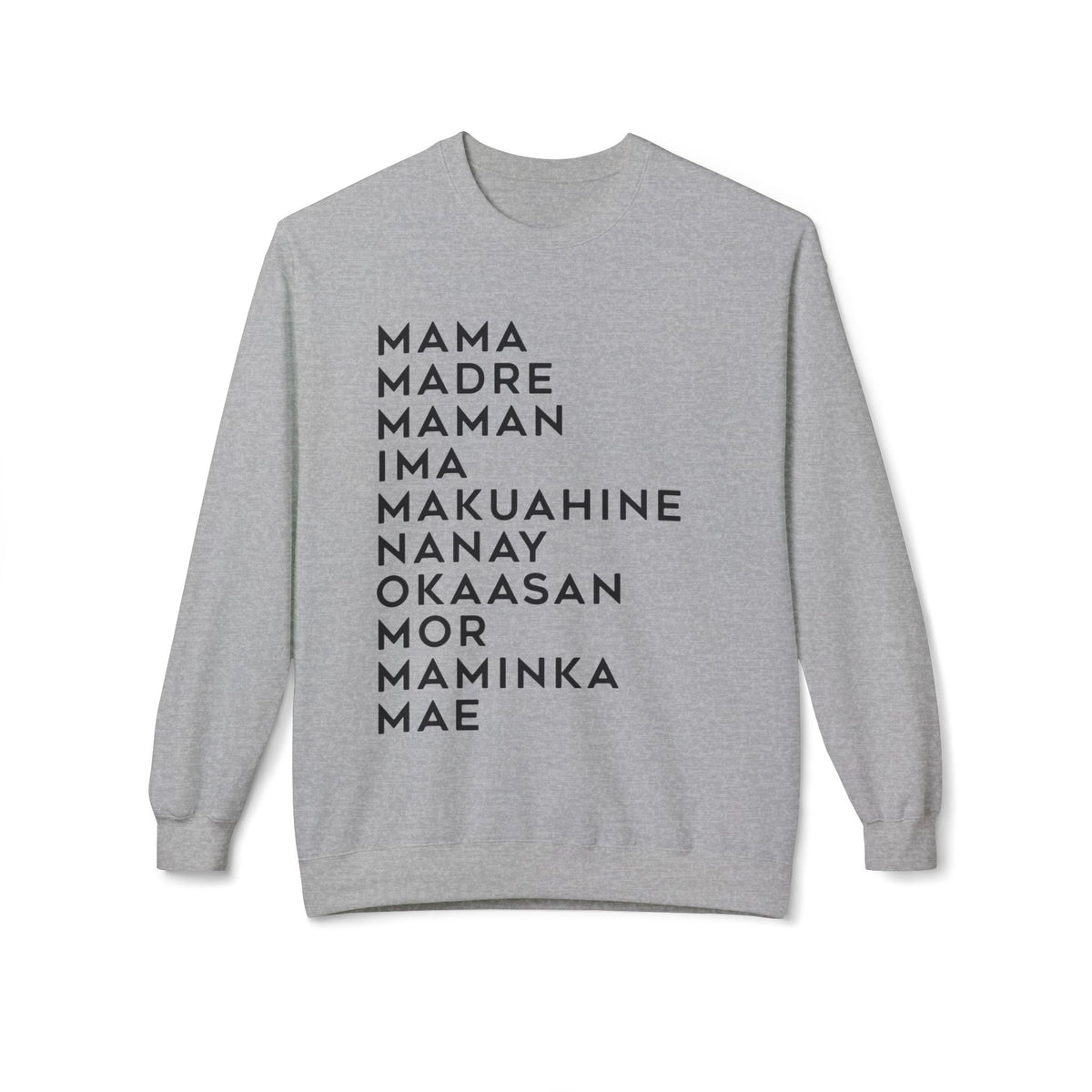 SAY MY NAME Fleece Sweatshirt - Bun Maternity & Mama